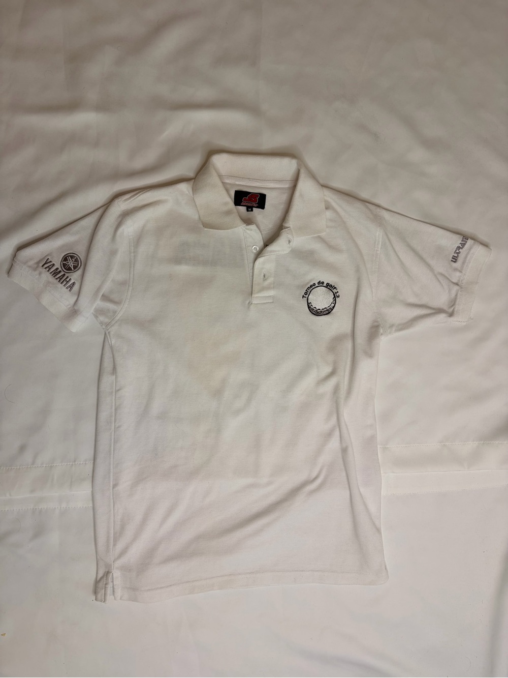 Vintage Johnny Star Yamaha “Torneo De Golf” ‘12 Polo Embroider Men’s Medium RARE